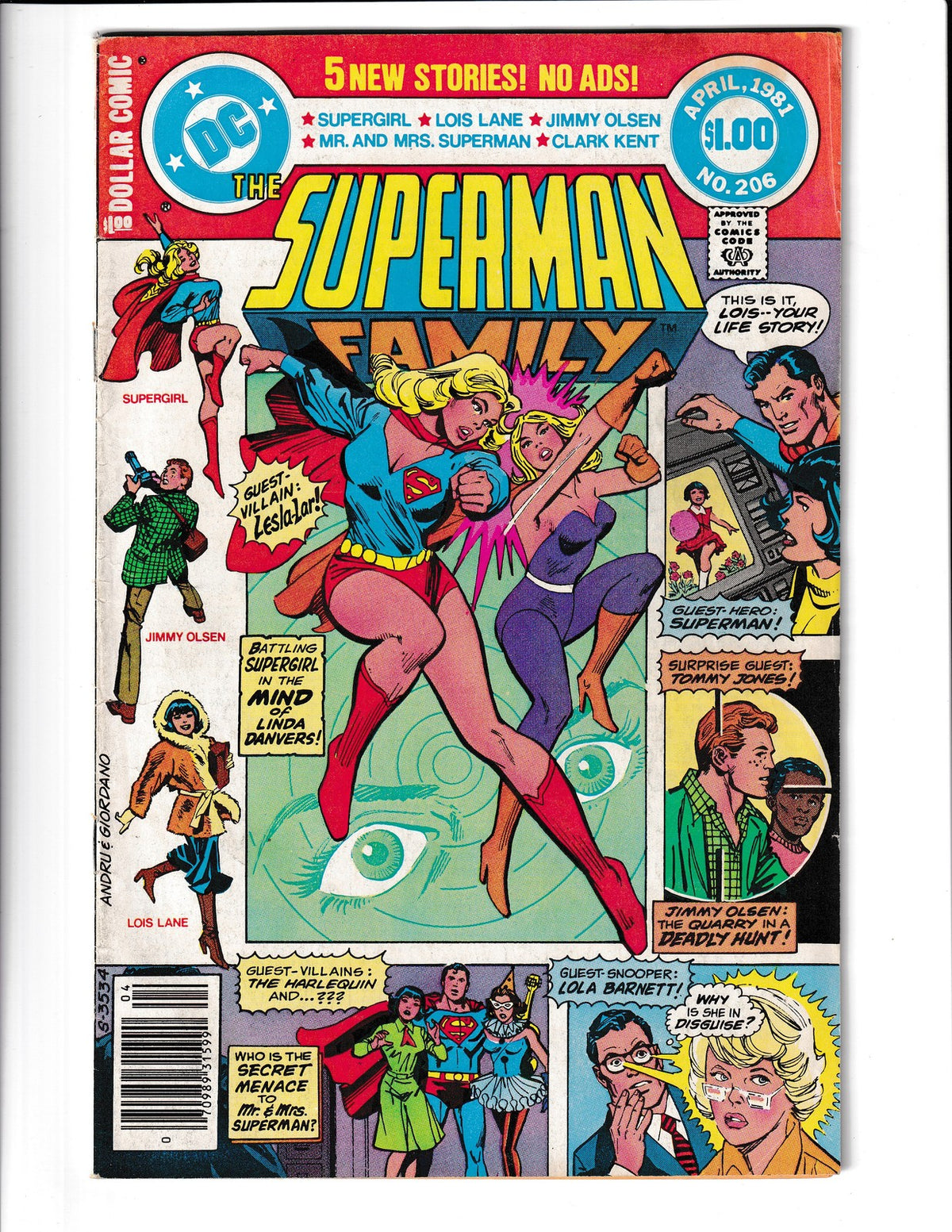 Superman Family #206 (1981) DC Comics