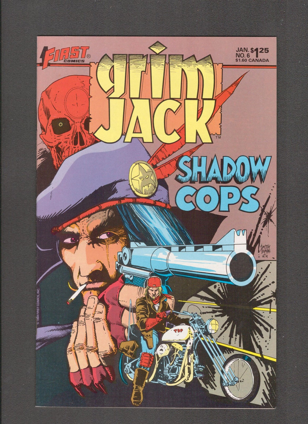 Grim Jack #6 (1985) Higher Grade - Timothy Truman First Comics