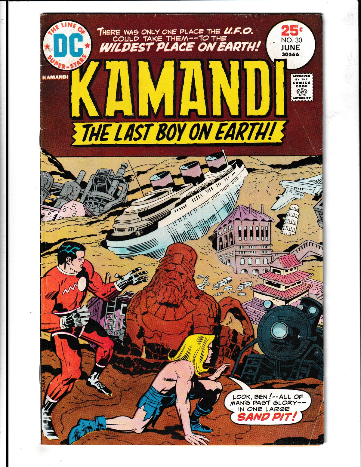 Kamandi, The Last Boy On Earth #30 (1975) DC Comics SKU:1309