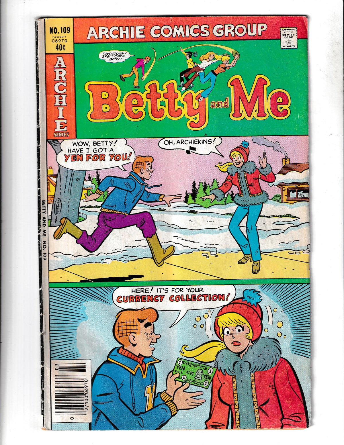 Betty and Me #109 (1980) Archie Comics SKU:3152