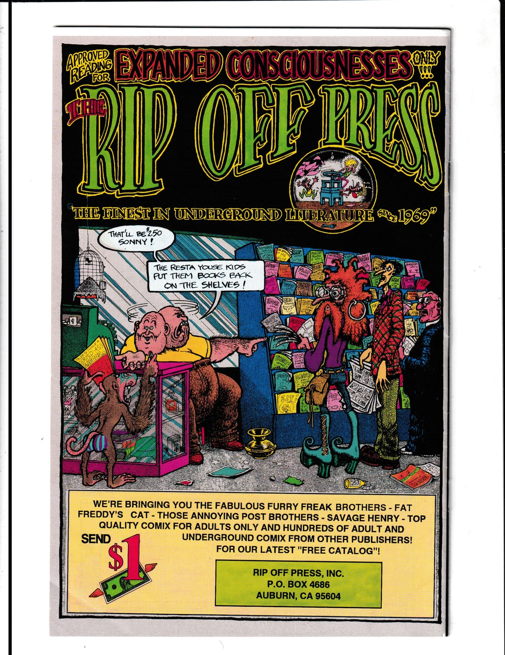 Those Annoying Post Bros. #23 (1991) Rip Off Press Comics