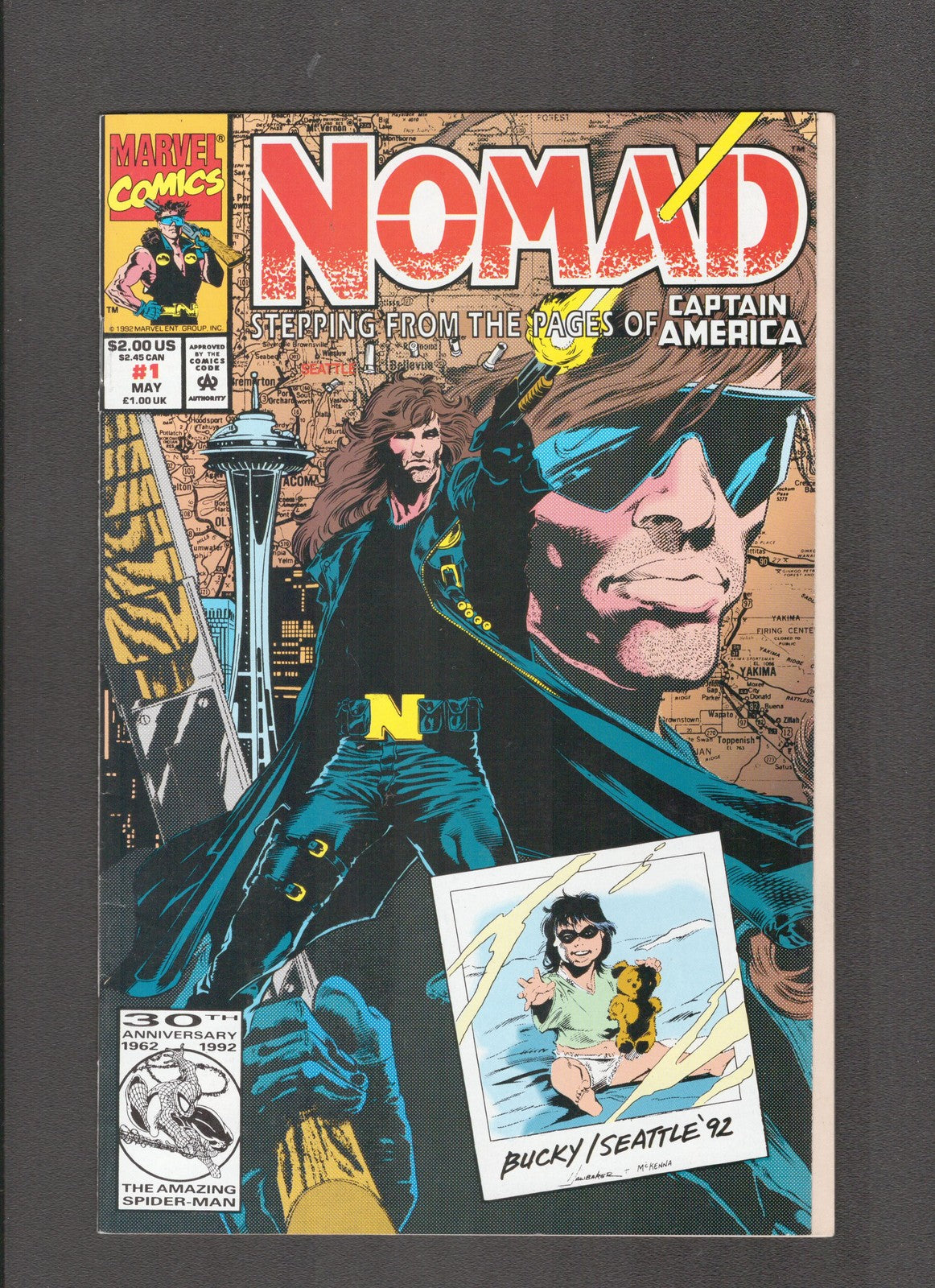 Nomad #1 (1992) Captain America Spin-Off Marvel Comics