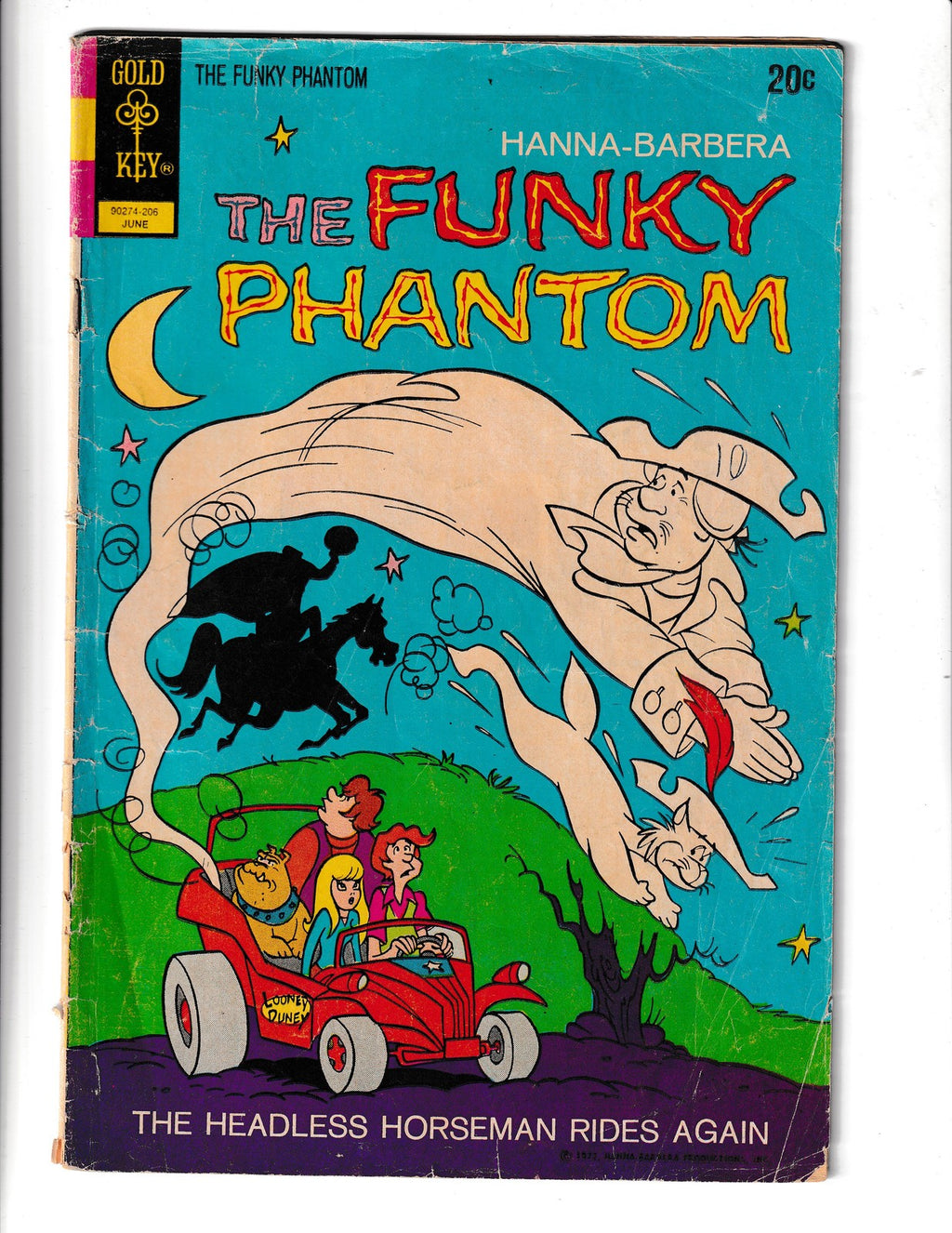 Funky Phantom #2 (1972) Gold Key Comics