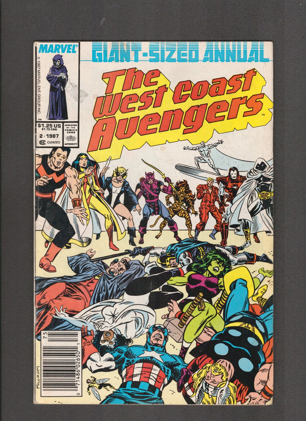 West Coast Avengers Annual #2 (1987) Al Milgrom Marvel Comics