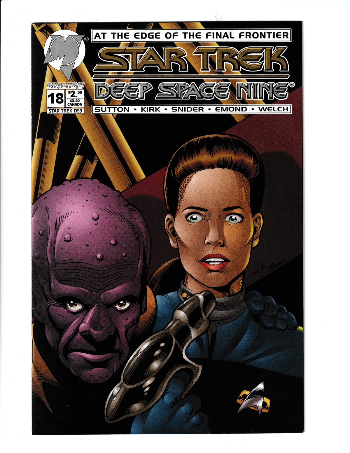 Star Trek: Deep Space Nine #18 (1995) Malibu Comics