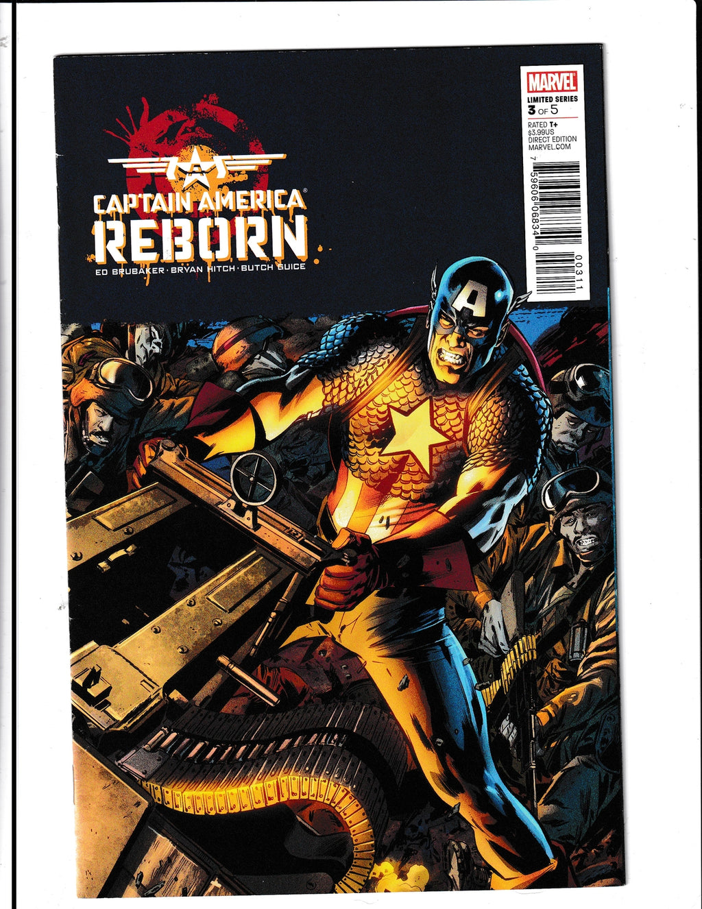 Captain America: Reborn #3 (2009) Marvel Comics