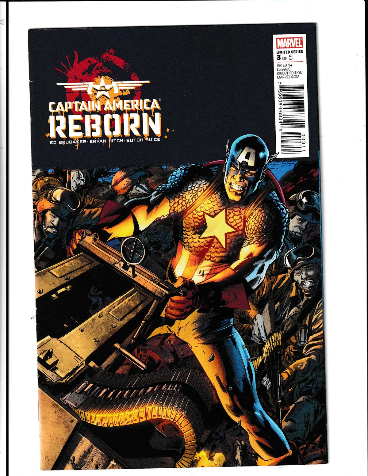 Captain America: Reborn #3 (2009) Marvel Comics