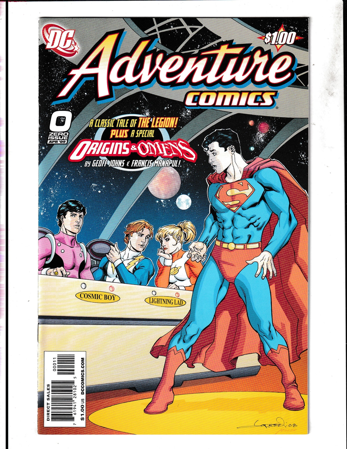 Adventure Comics #0 (2009) DC Comics