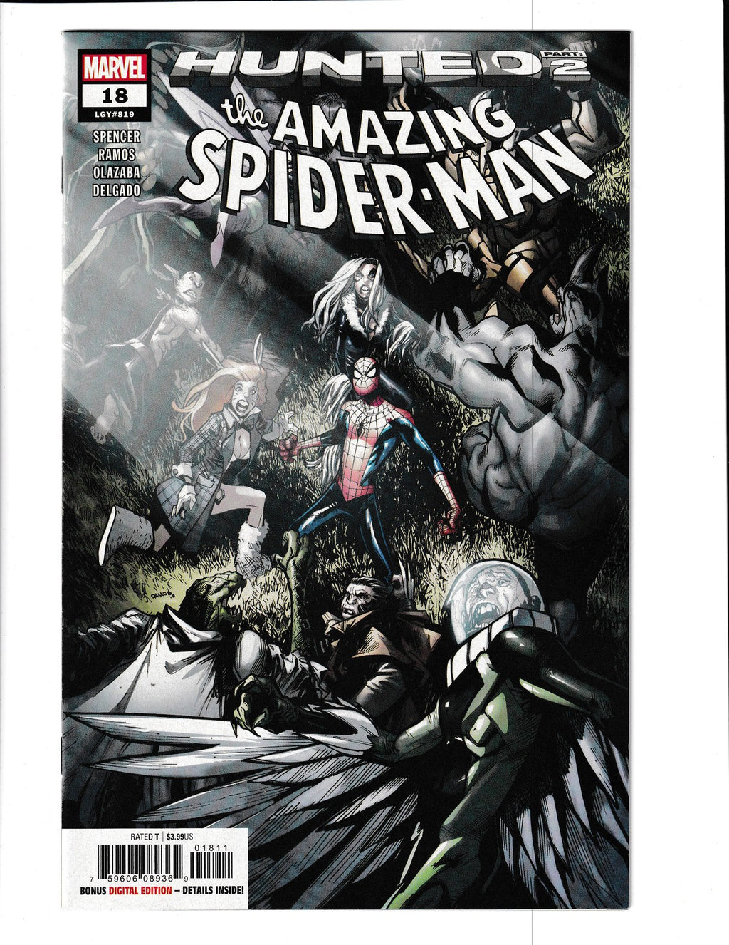 Amazing Spider-Man #18 (2019) Volume 5 Higher Grade Marvel Comics