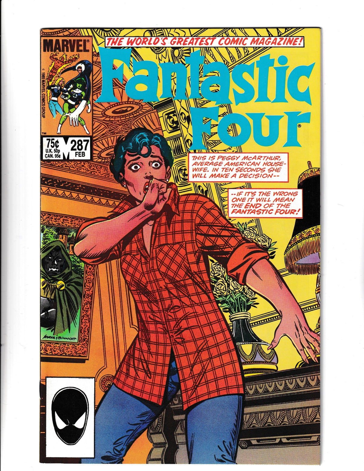 Fantastic Four #287 (1986) Marvel Comics SKU:046