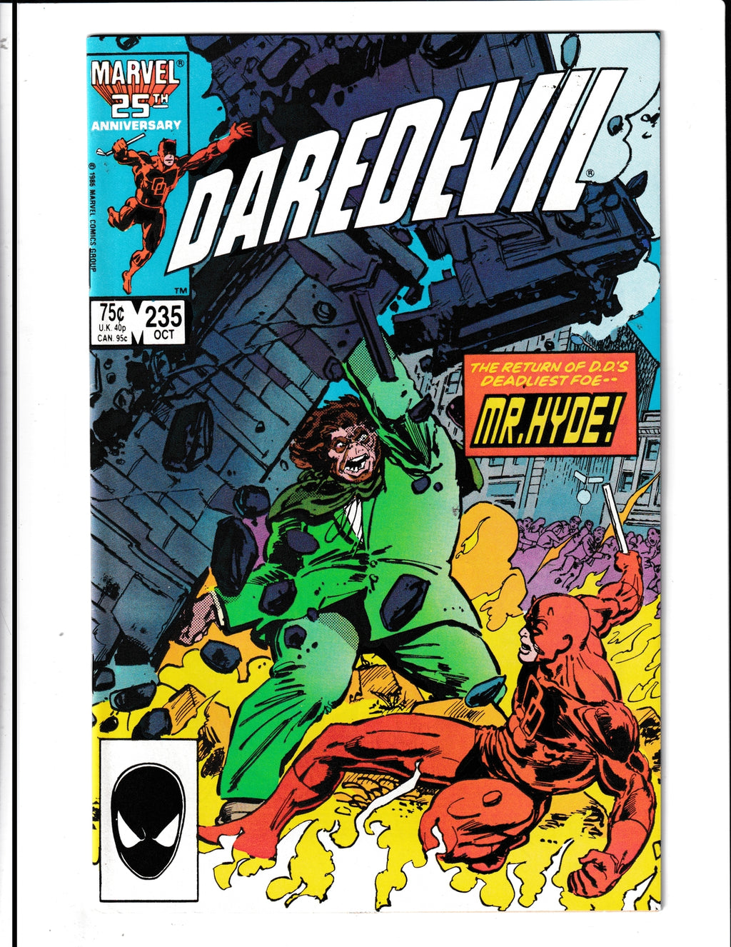 Daredevil #235 (1986) Marvel Comics SKU:770