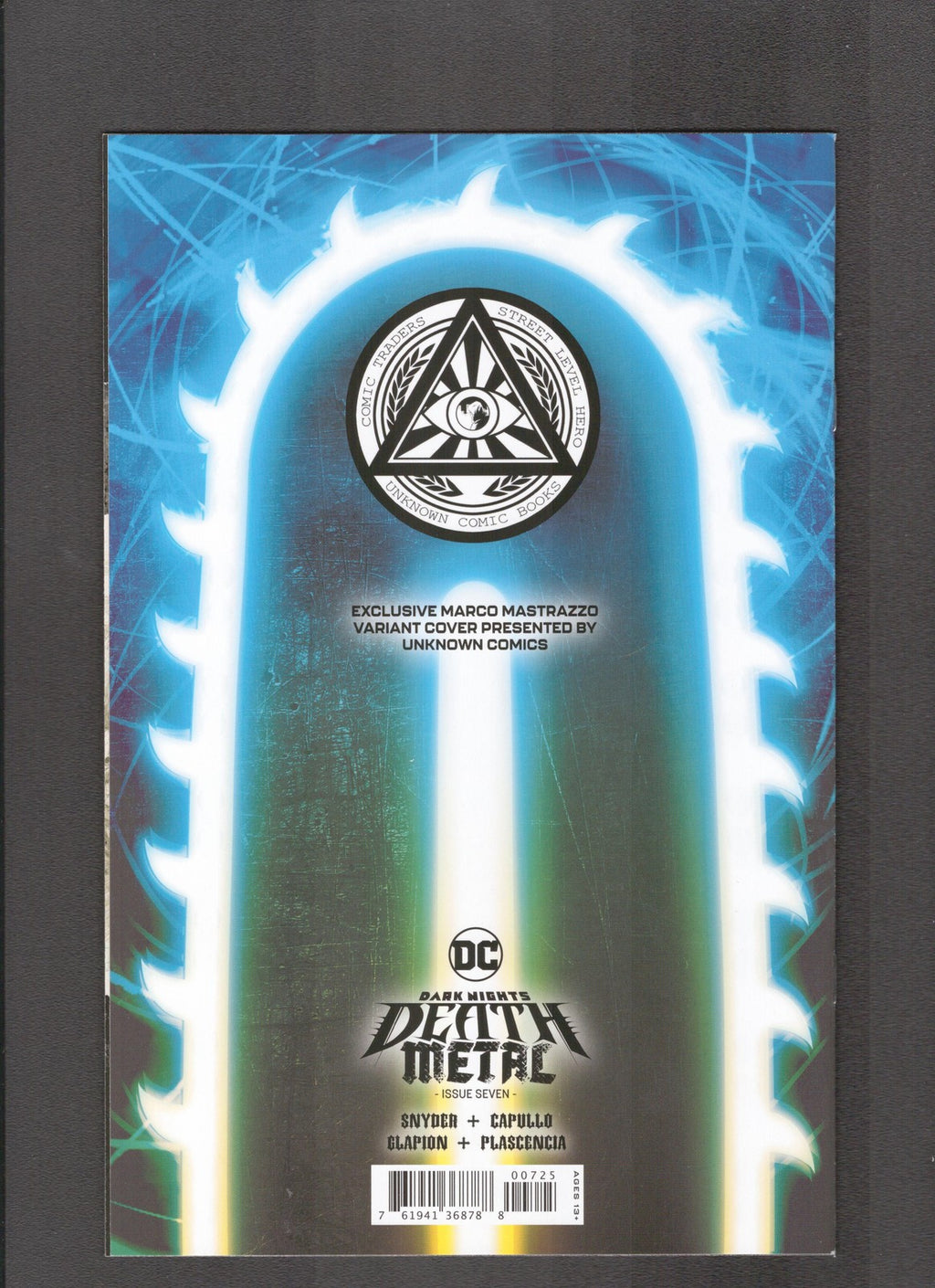 Dark Nights: Death Metal #7unknownB (2021) Mastrazzo Unknown Exclusive DC Comics