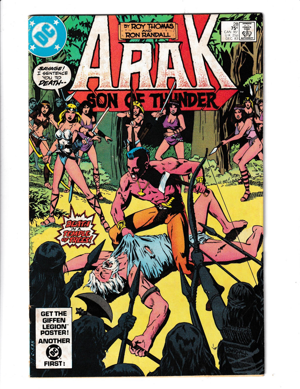 Arak: Son of Thunder #28 (1983) DC Comics