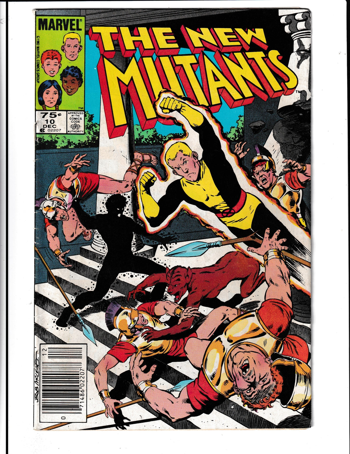 New Mutants #10 (1983) Canadian Newsstand CPV Marvel Comics