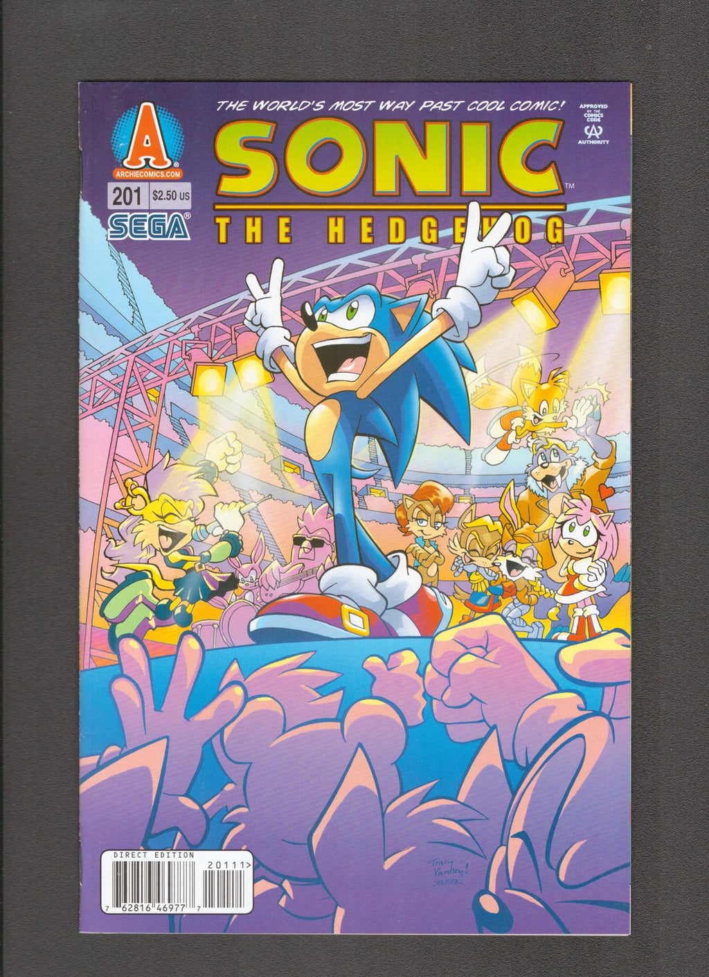 Sonic the Hedgehog #201 (2009) Tracy Yardley - Jason Jensen Archie Comics