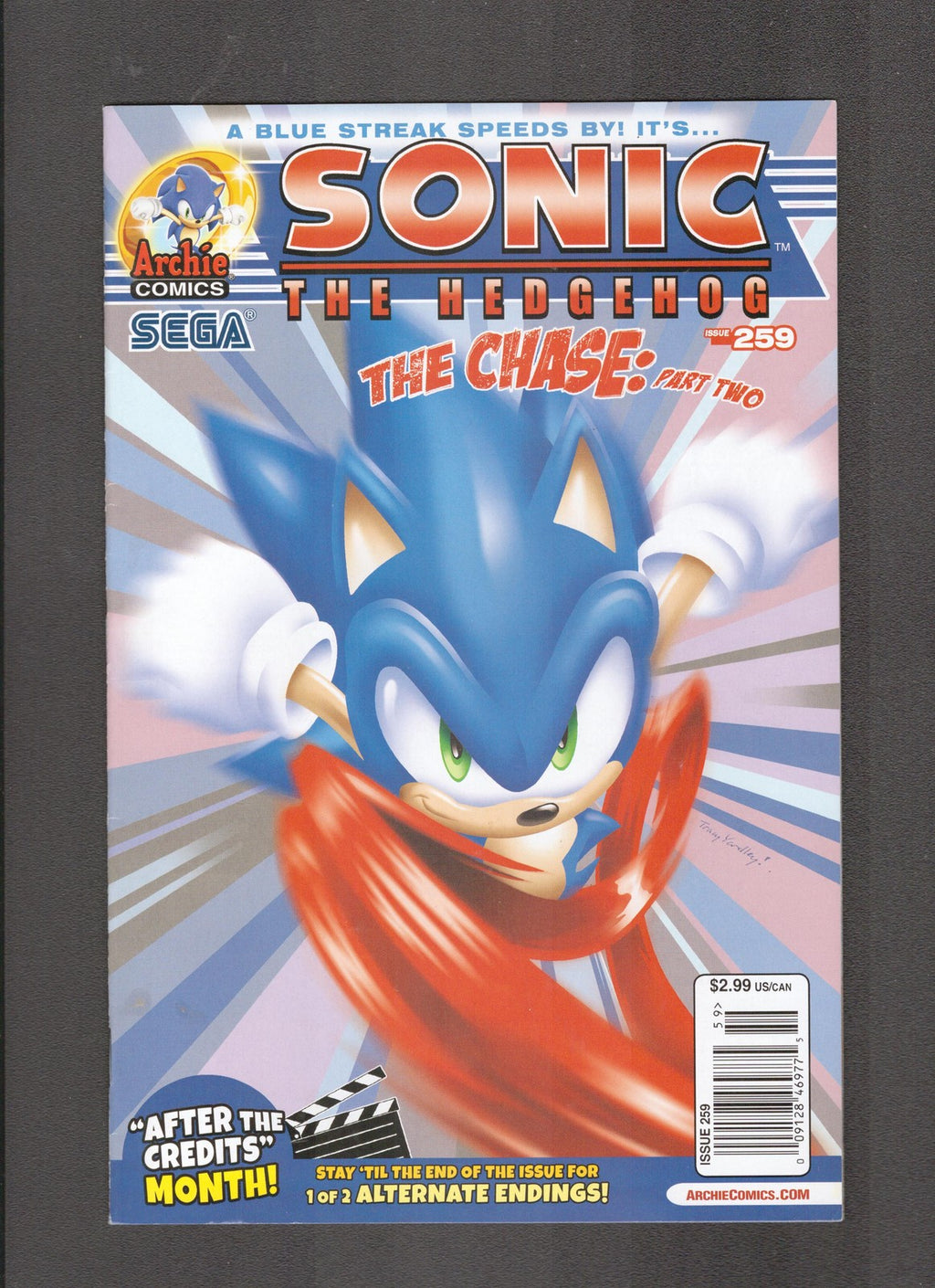 Sonic the Hedgehog #259 (2014) LOW PRINT RUN Archie Comics