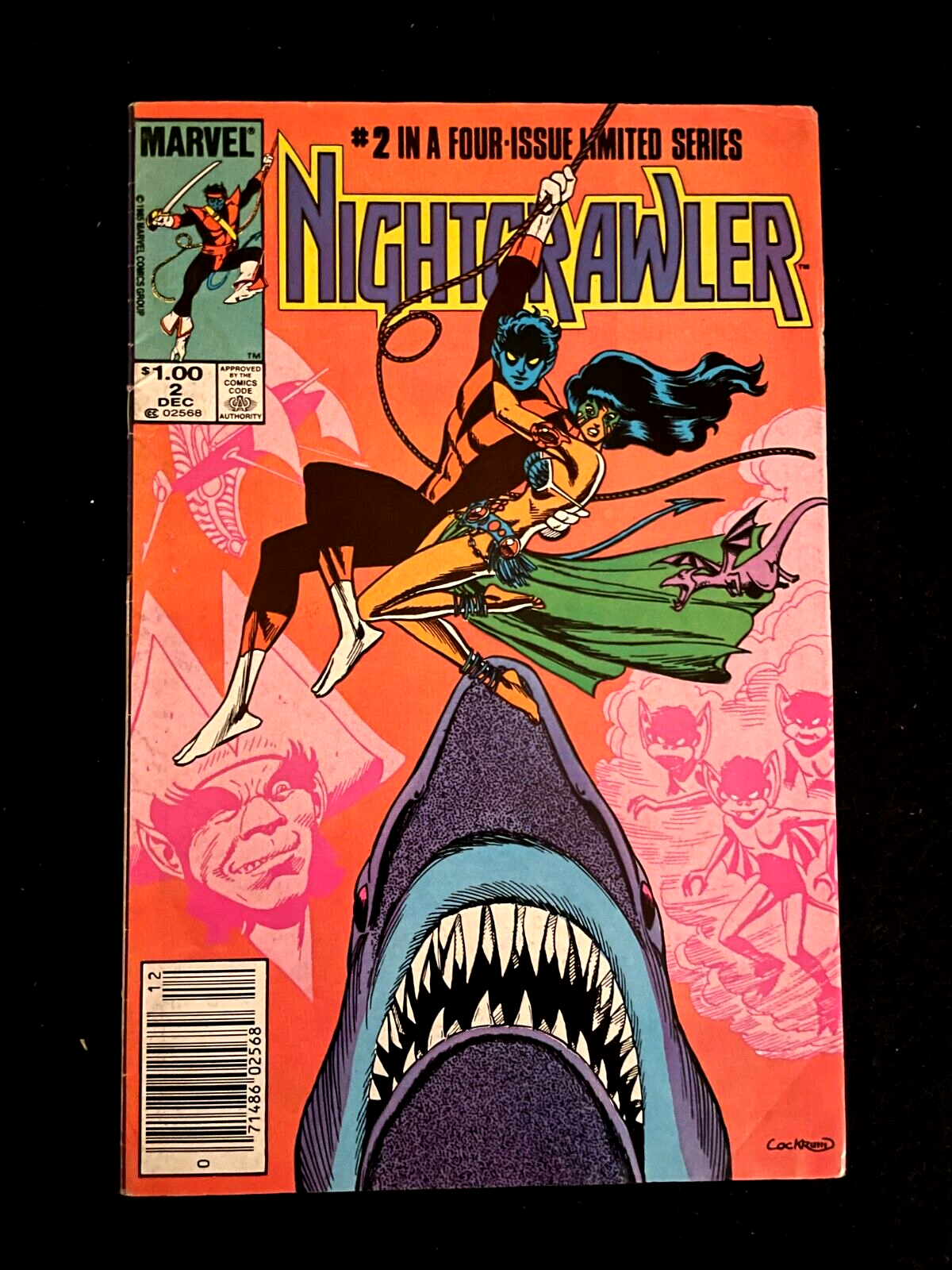 Nightcrawler #2 1986 - Canadian Newsstand