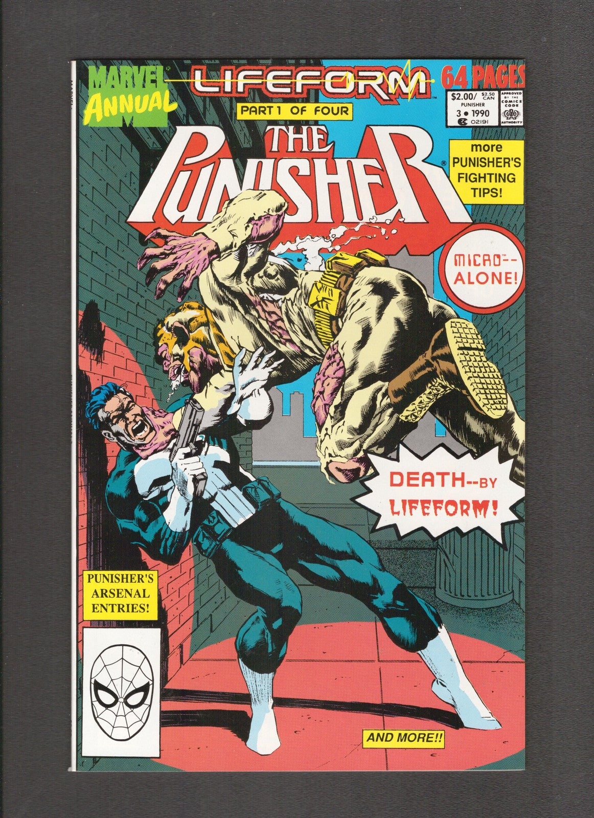 Punisher Annual #3 (1990) Mike Baron Marvel Comics