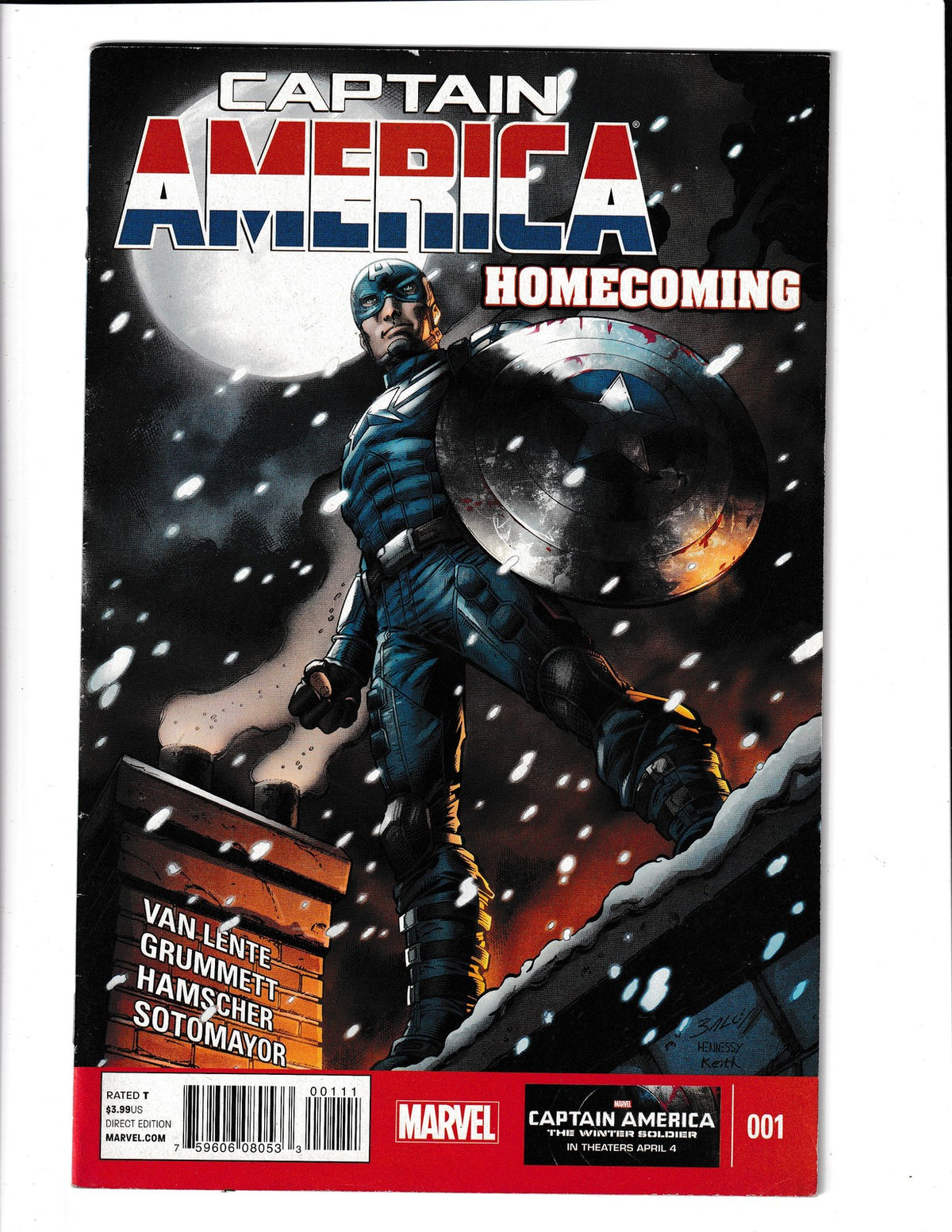 Captain America: Homecoming #1 (2014) One-Shot Marvel Comics