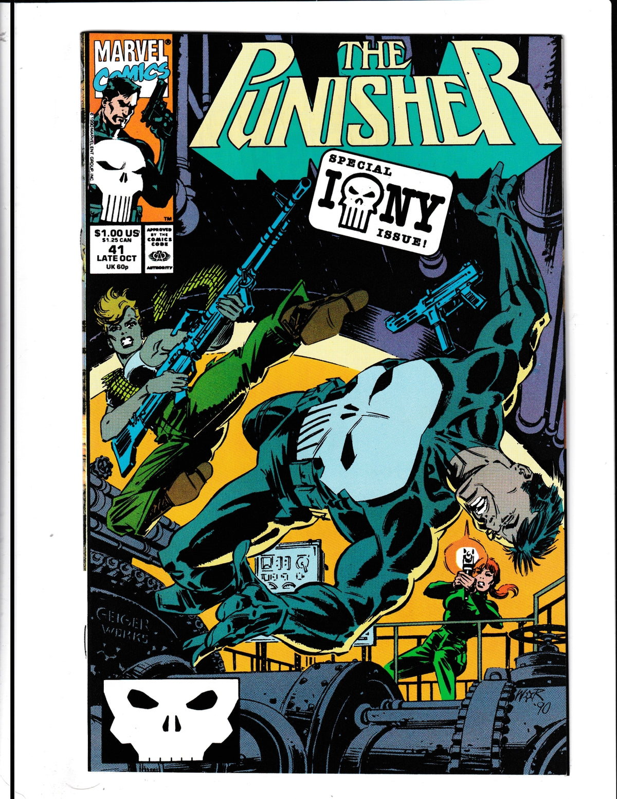 Punisher #41 (1990) Higher Grade Marvel Comics