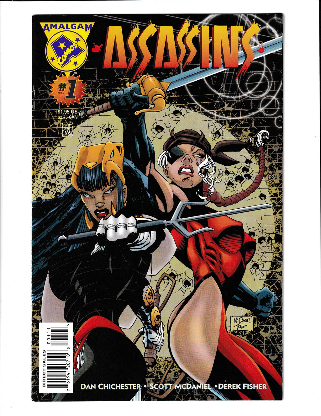 Assassins #1 (1996) Higher Grade Amalgam  Comics