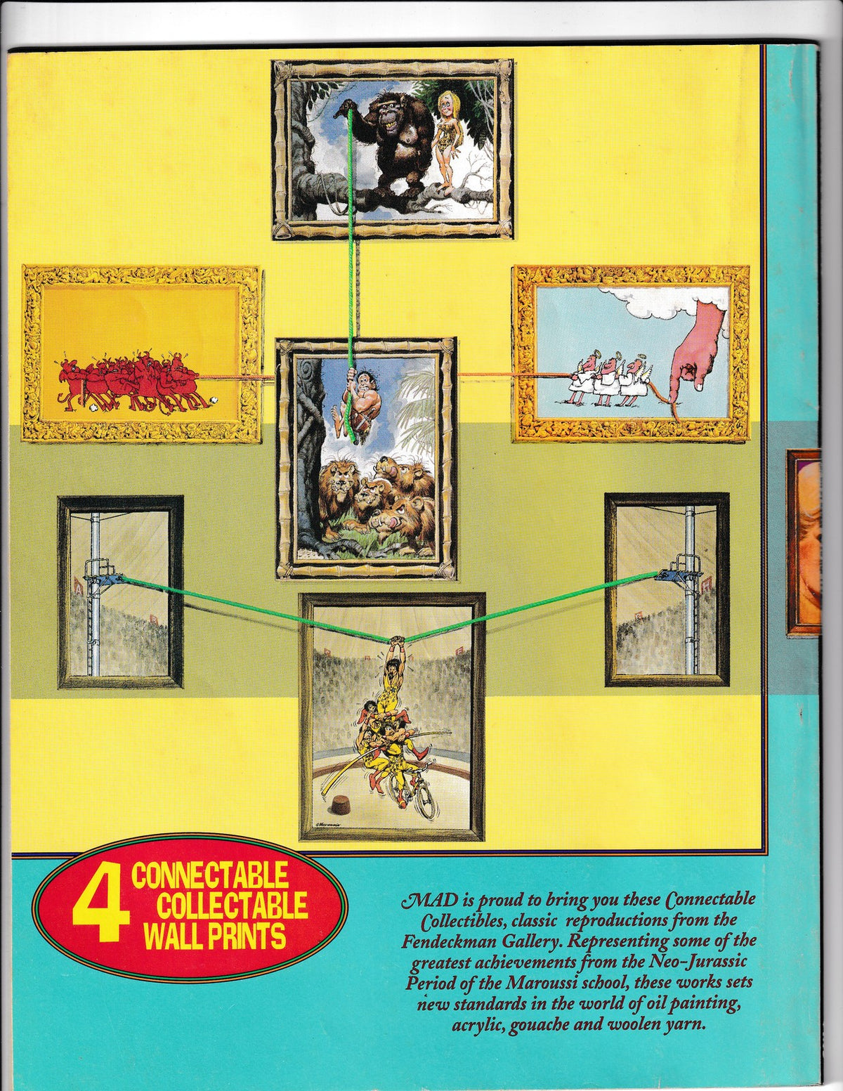 MAD Super Special #103 (1995) Wallposters Attached EC Publications Comics