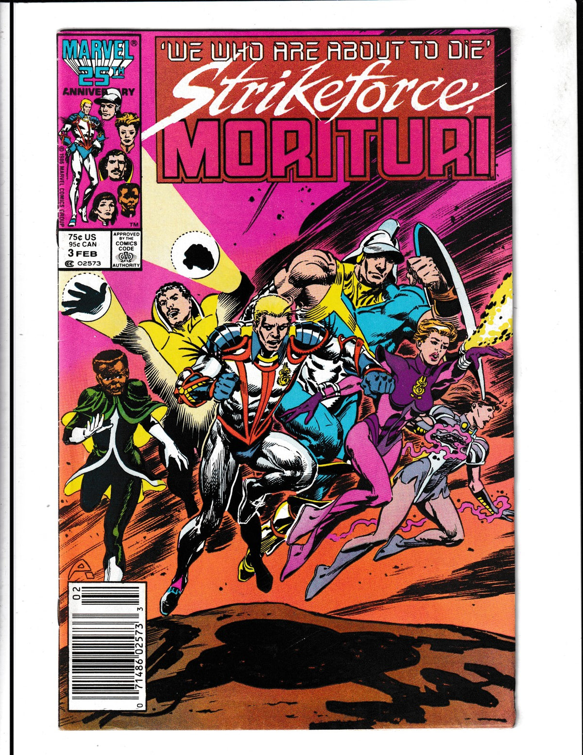Strike Force Morituri #3 (1987) Marvel Comics