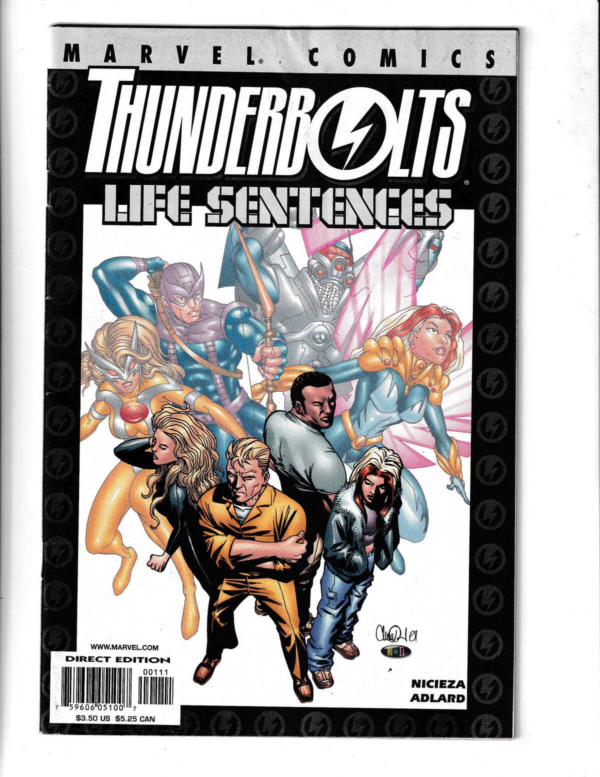 Thunderbolts: Life Sentences #1 (2001) One-Shot Marvel Comics