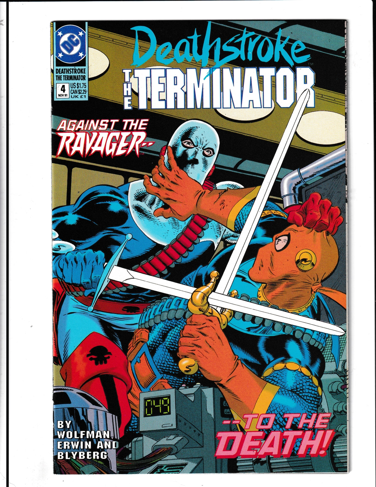 Deathstroke the Terminator #4 (1991) DC Comics
