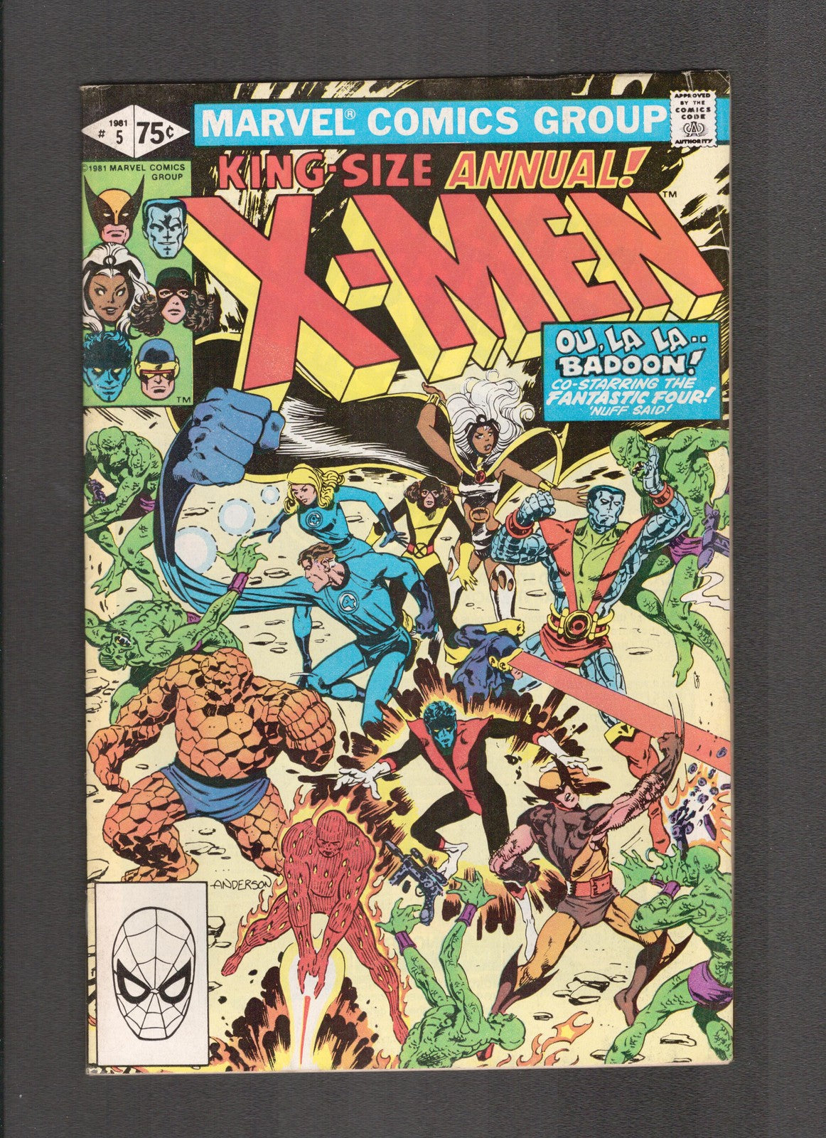 Uncanny X-Men Annual #5 (1981) Chris Claremont, Jim Novak Marvel Comics