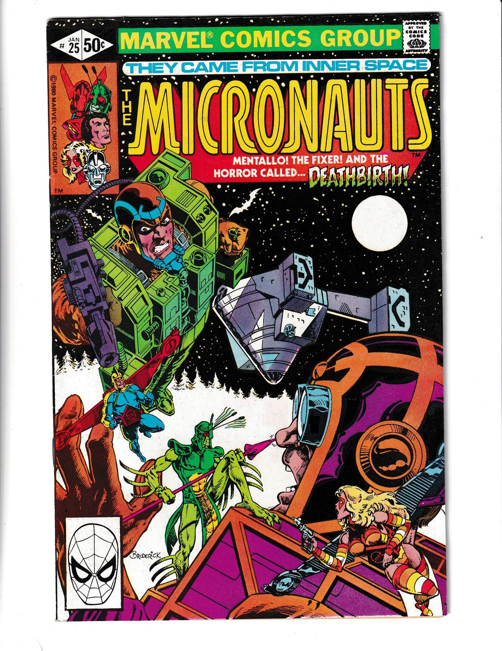 Micronauts #25 (1981) Origin of Baron Karza Marvel Comics