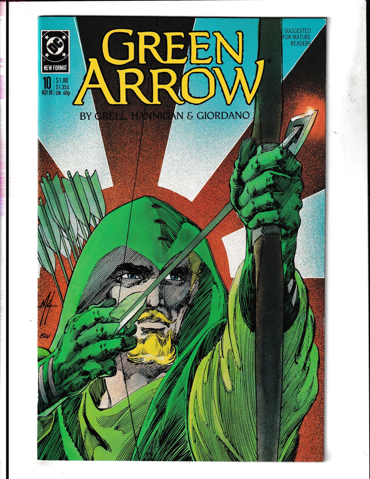 Green Arrow #10 (1988) DC Comics