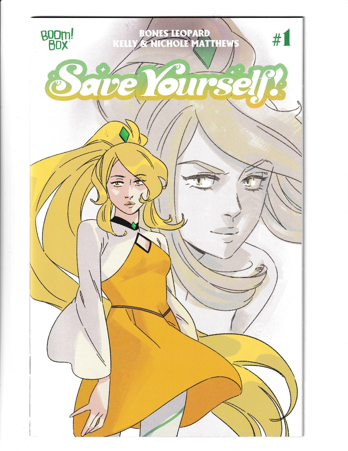 Save Yourself #1b (2021) Stephanie Gonzaga Girl Variant Cover Boom! Comics