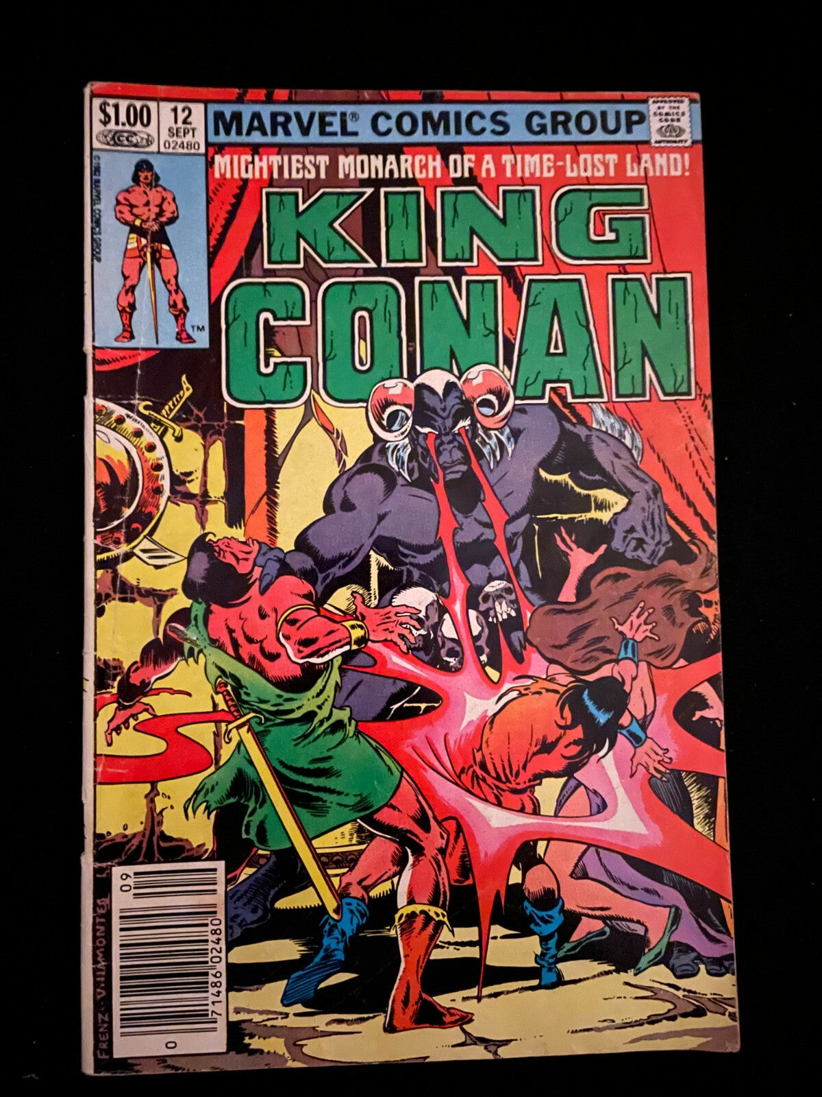 King Conan #12 Sept 1982