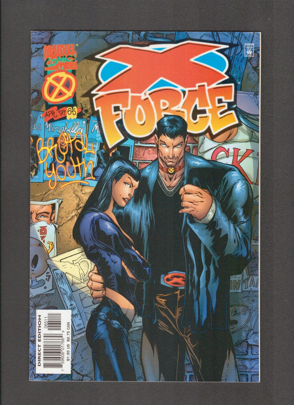 X-Force #65 (1997) Adam Pollina Marvel Comics