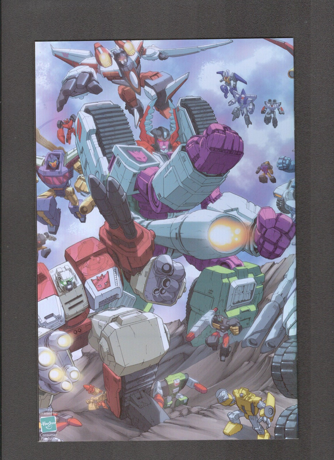 Transformers: Armada #1b (2002) Don Figueroa Holo-Chrome Dreamwave Comics