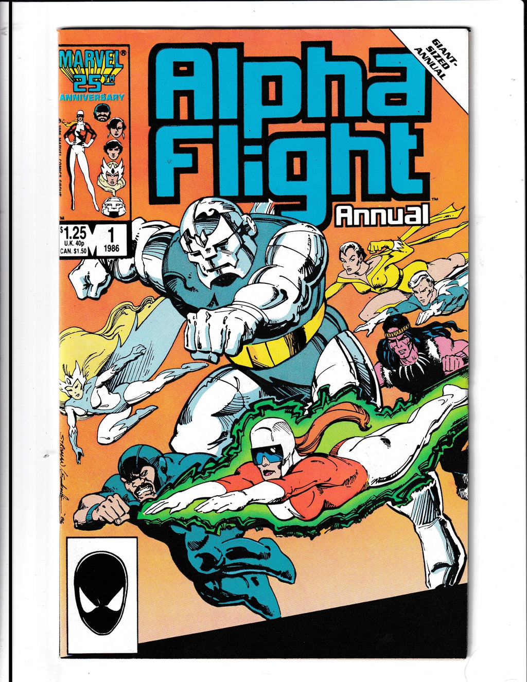 Alpha Flight Annual #1 (1986) Marvel Comics SKU:479