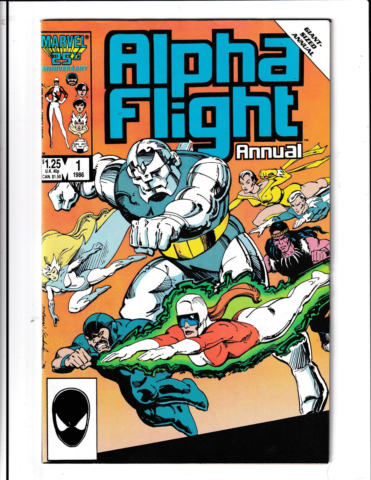 Alpha Flight Annual #1 (1986) Marvel Comics SKU:479