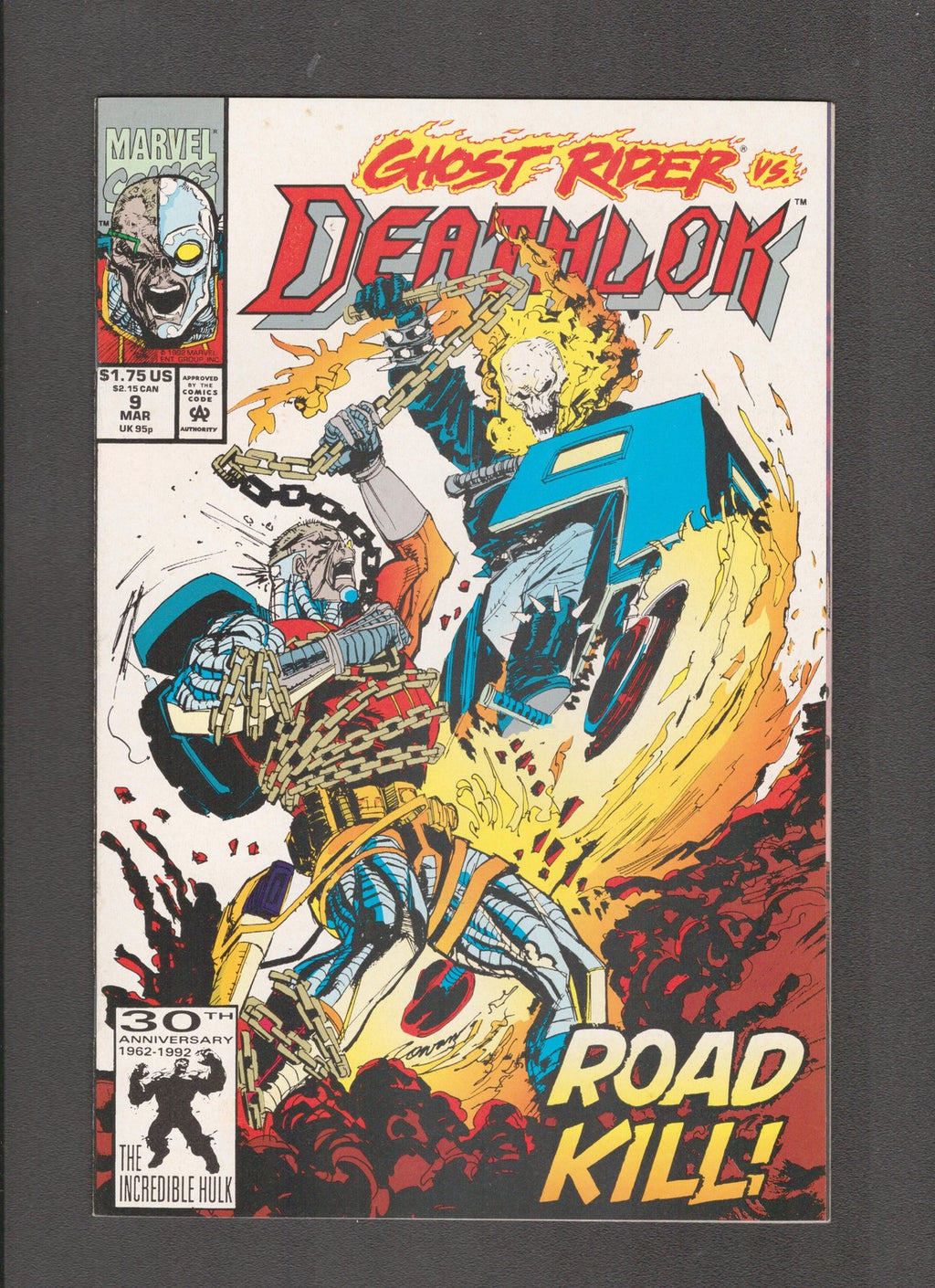 Deathlok #9 (1992) Denys Cowan, Greg Wright Marvel Comics