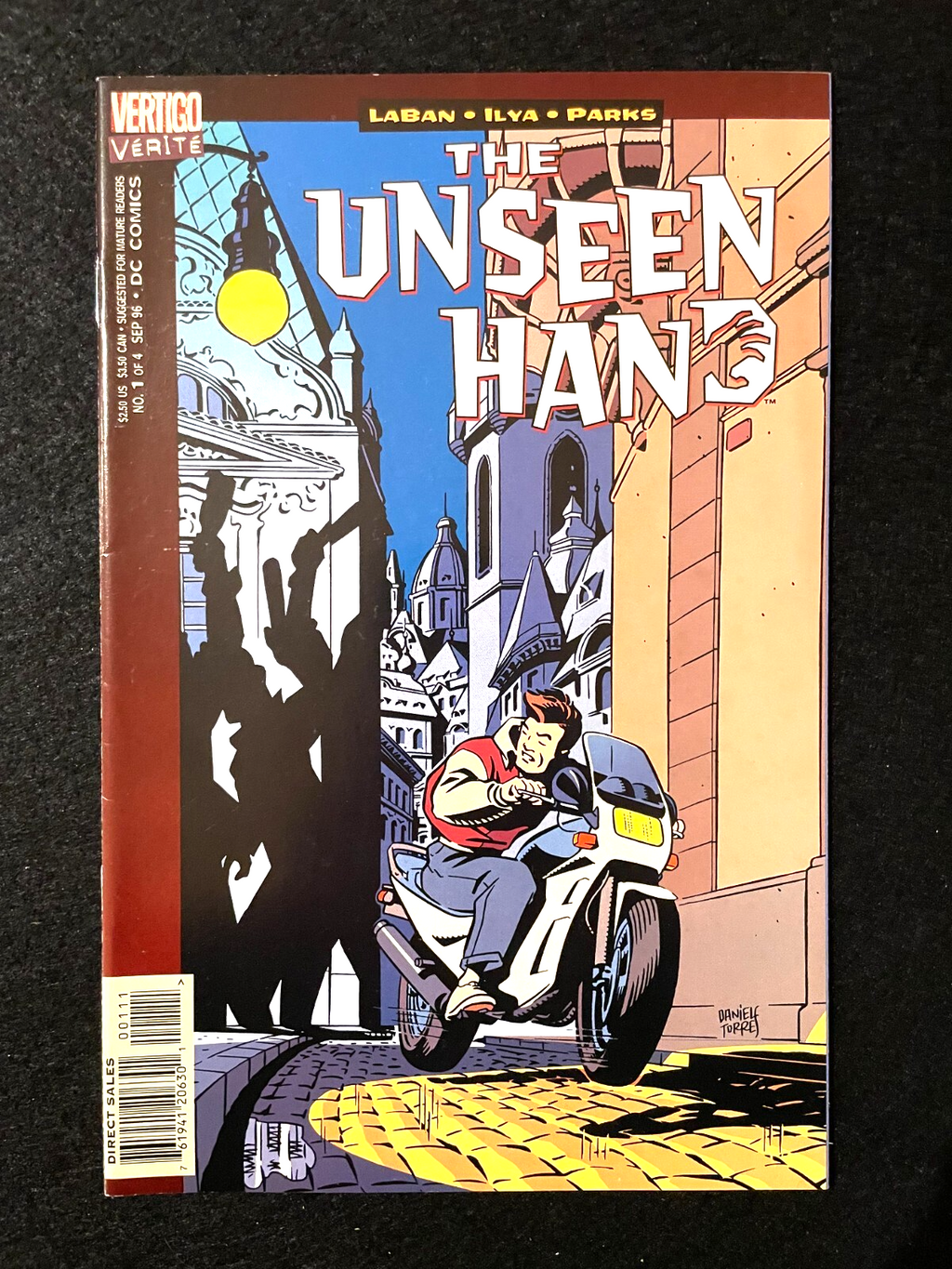 Vertigo Verite: Unseen Hand  - Complete Set of 4 - #1-4 (1996) Vertigo