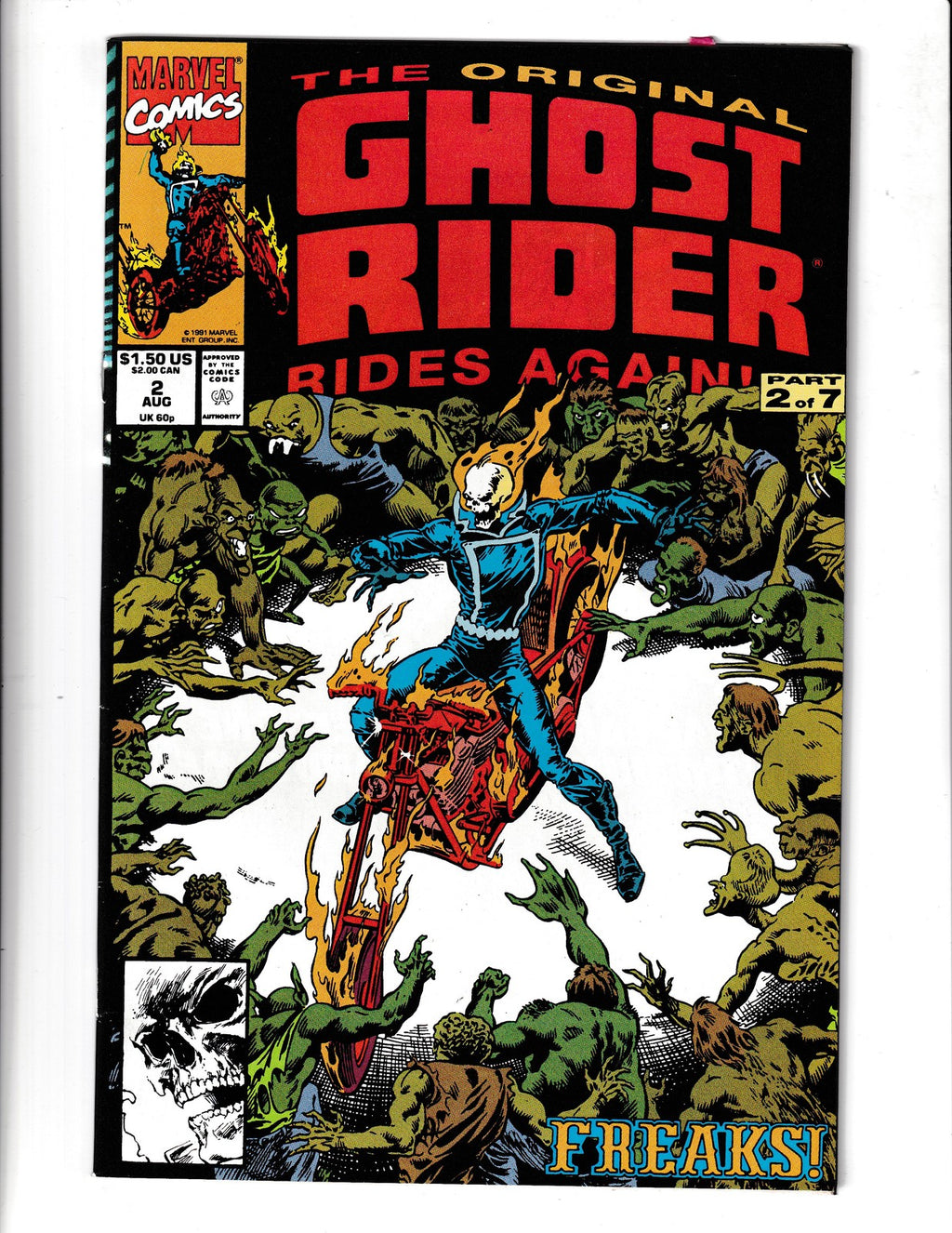 Original Ghost Rider Rides Again #2 (1991) Marvel Comics