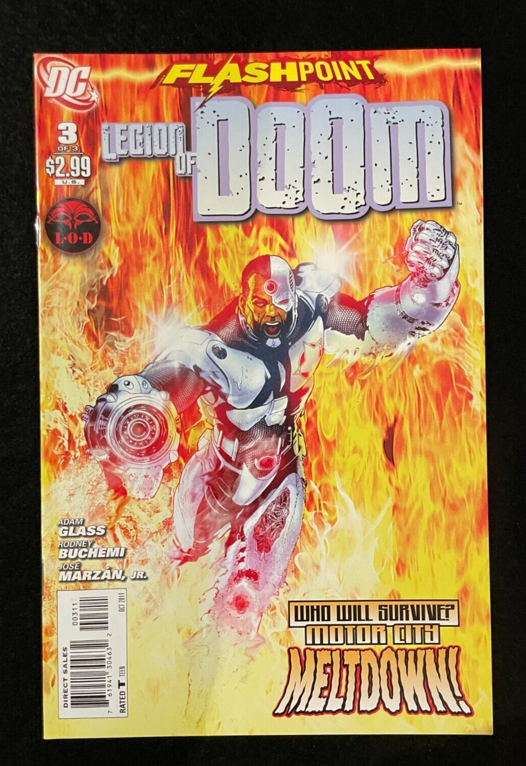 Flashpoint: Legion of Doom #1-3 Complete Set (2011) DC Comics