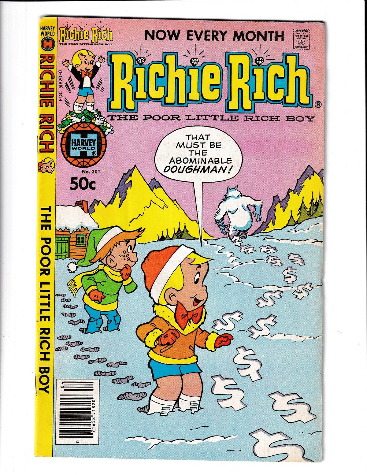 Richie Rich #201 (1981) Harvey Comics