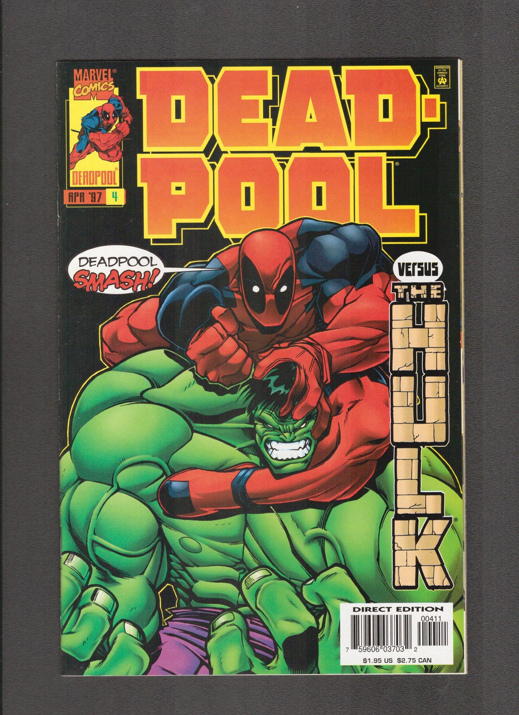 Deadpool #4 (1997) Volume 3 Marvel Comics