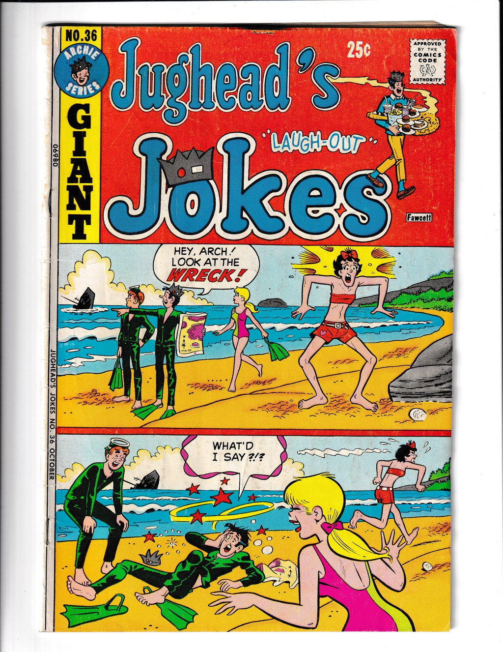 Jughead's Jokes #36 (1973) Archie Comics