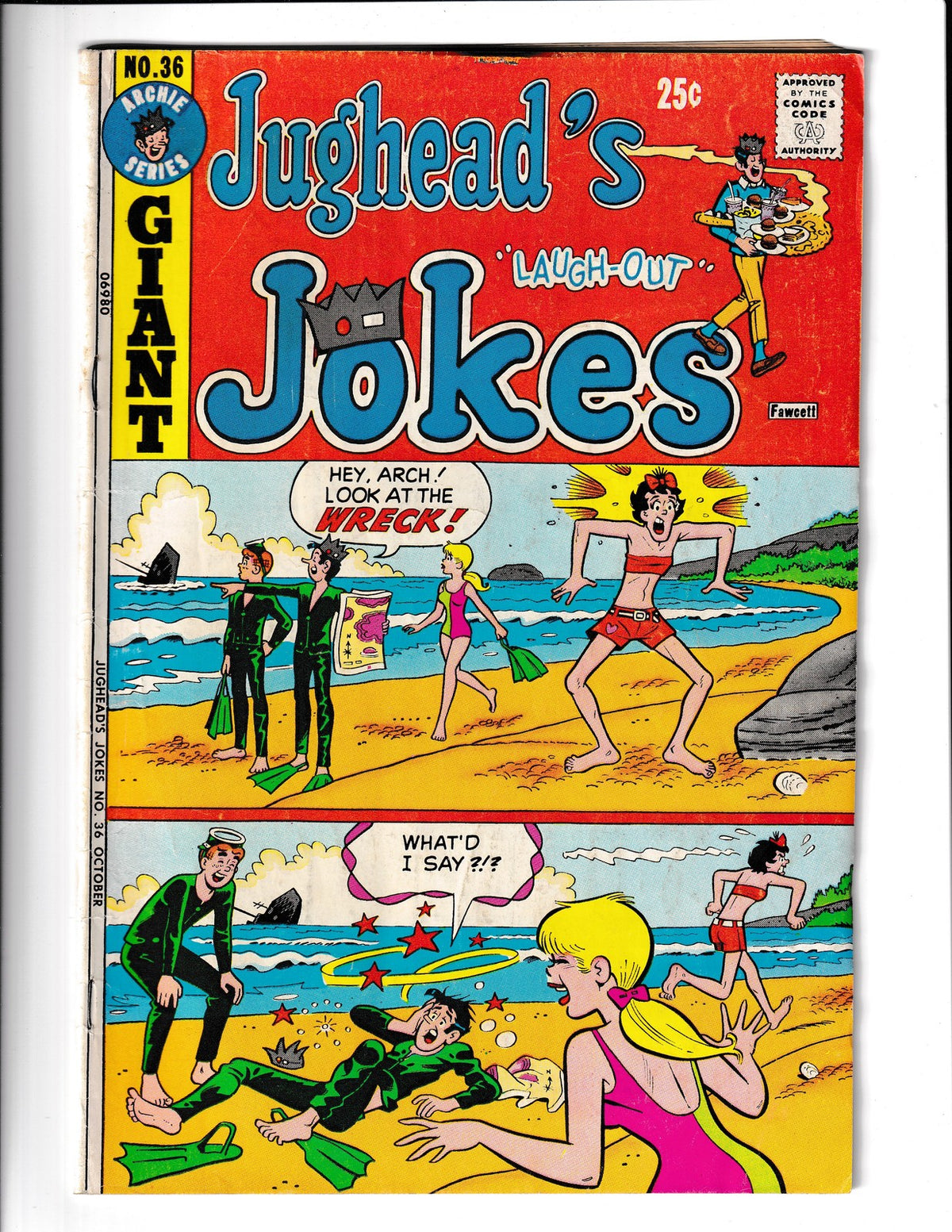 Jughead's Jokes #36 (1973) Archie Comics