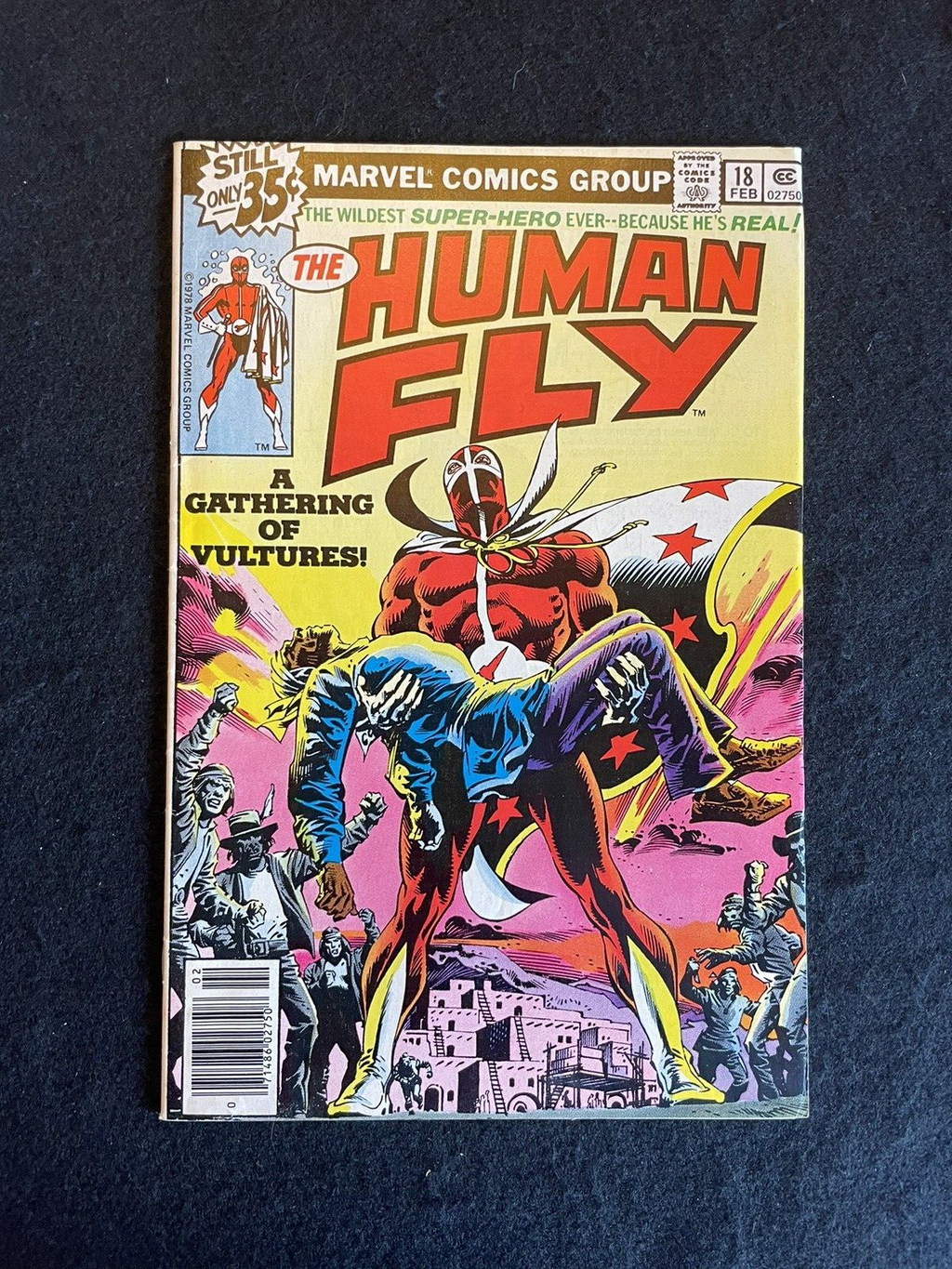 The Human Fly #18 (1979) "A Gathering of Vultures" - Bronze Marvel Comics