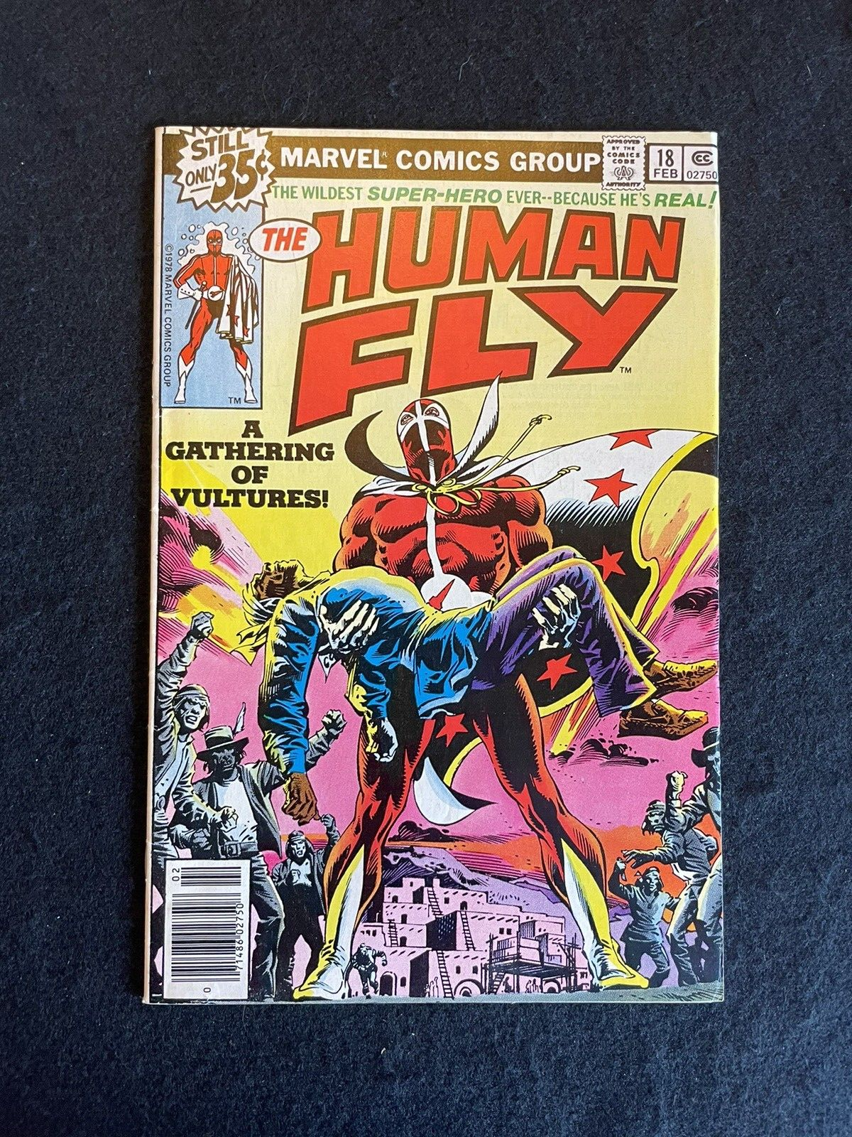 The Human Fly #18 (1979) "A Gathering of Vultures" - Bronze Marvel Comics