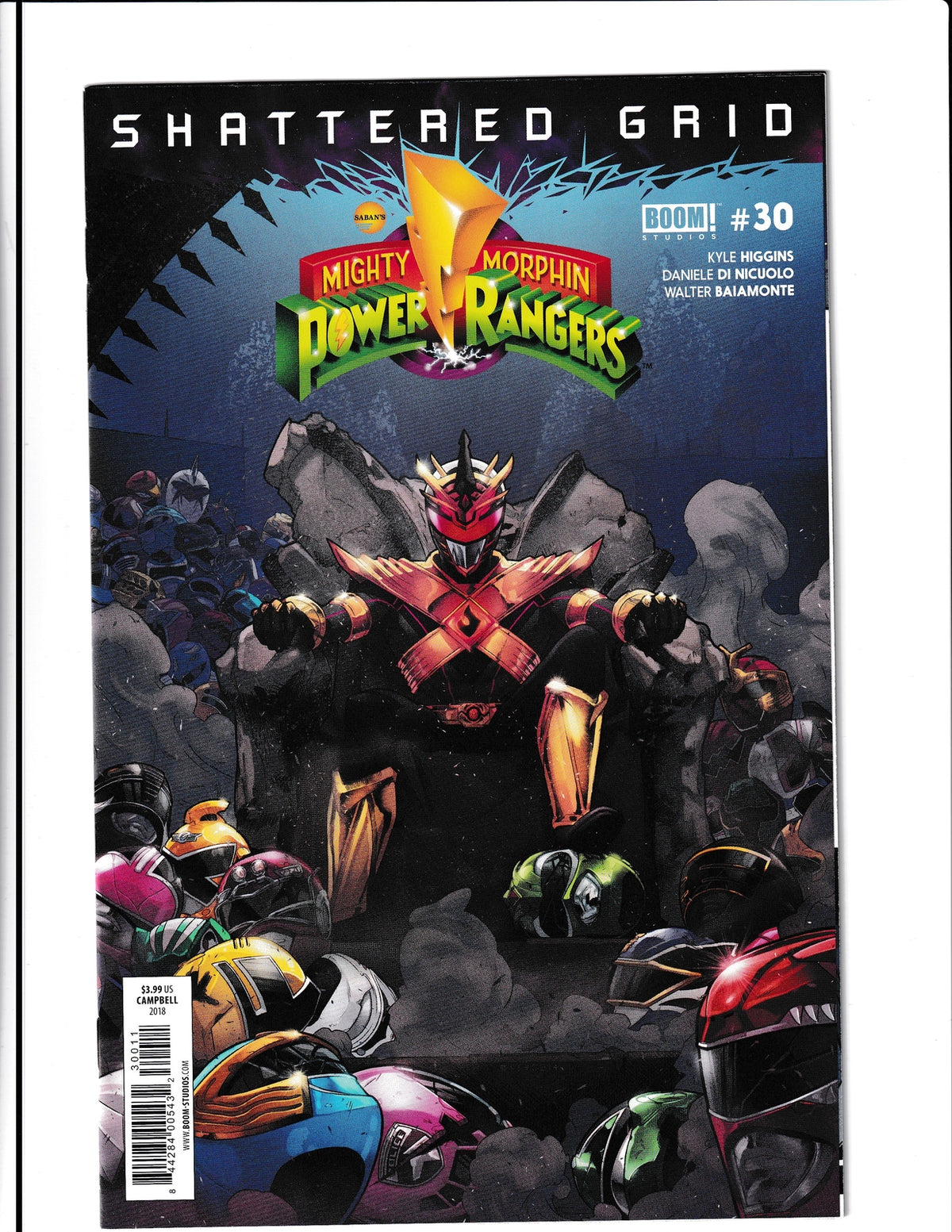 Mighty Morphin Power Rangers #30 (2018) Boom Comics