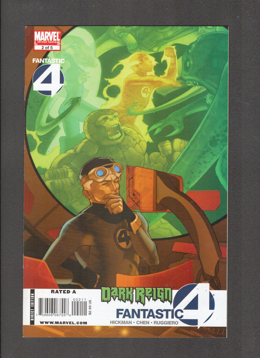 Dark Reign: Fantastic Four #2 (2009) Pascal Ferry Marvel Comics